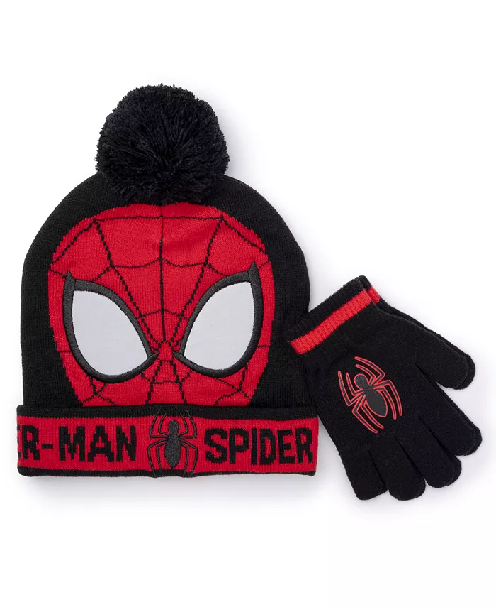 Набор для больших мальчиков: шапка и перчатки из 2 предметов Spider-Man, мультиколор
Набор для больших мальчиков: шапка и перчатки из 2 предметов Spider-Man, мультиколор