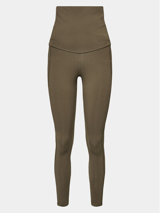 Леггинсы приталенного кроя Reebok, зеленый 
Леггинсы приталенного кроя Reebok, зеленый