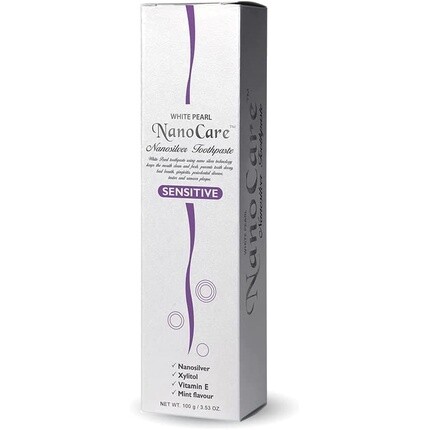 Отбеливающая зубная паста «Белый жемчуг» Nanocare для чувствительных зубов Био-очиститель зубов предотвращает воспаление десен и снимает зубную боль 100 г, Bubblemania
Отбеливающая зубная паста «Белый жемчуг» Nanocare для чувствительных зубов Био-очиститель зубов предотвращает воспаление десен и снимает зубную боль 100 г, Bubblemania