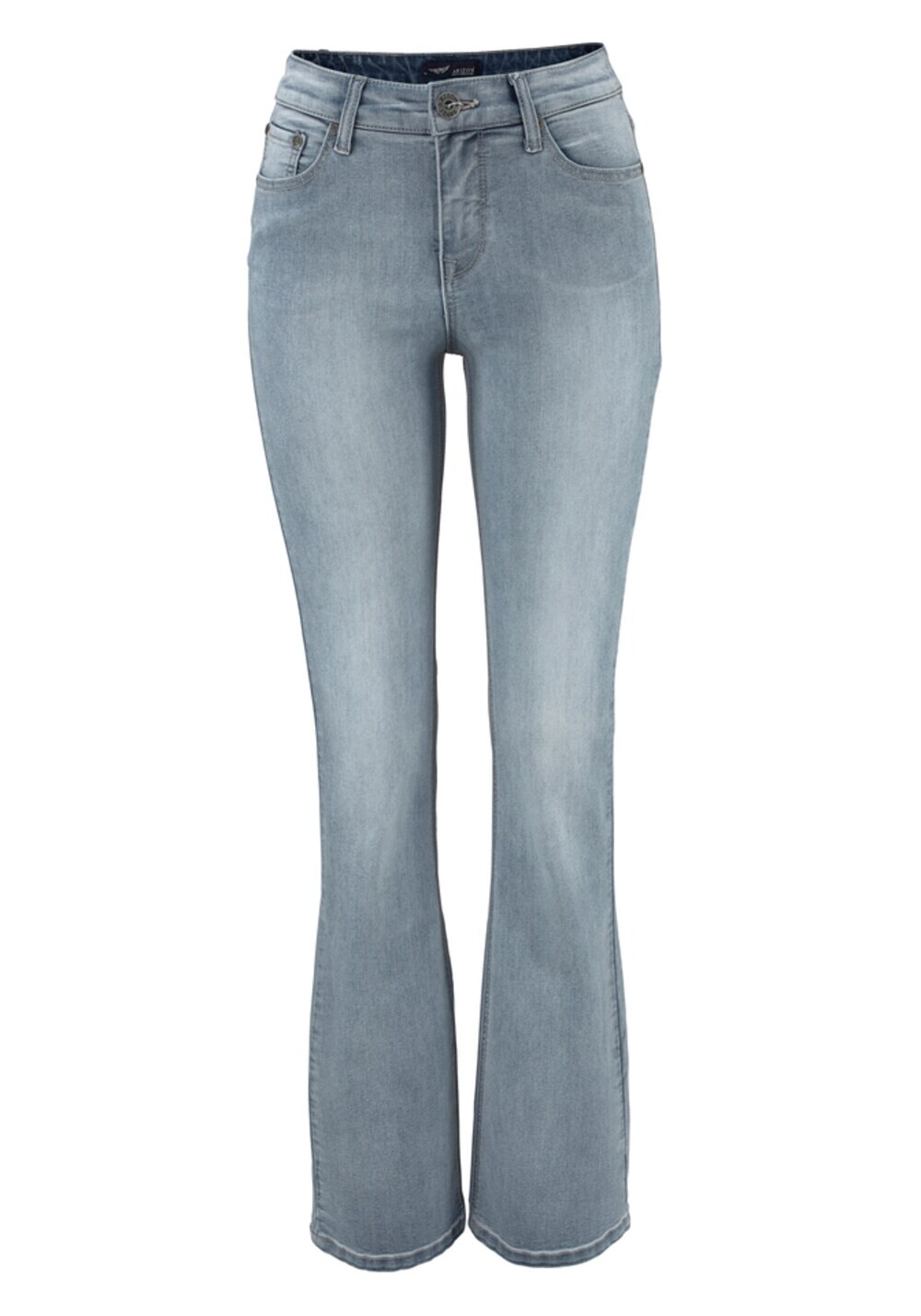 Джинсы с загрузочным кроем Arizona Bootcut, синий
Джинсы с загрузочным кроем Arizona Bootcut, синий