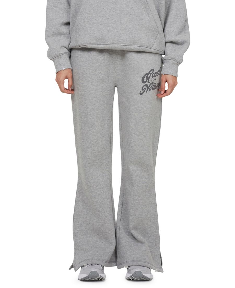 Женские спортивные брюки-джоггеры Funk Relaxed Flared Good For Nothing, Grey
Женские спортивные брюки-джоггеры Funk Relaxed Flared Good For Nothing, Grey