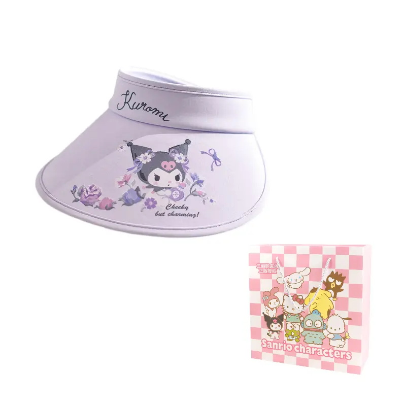 Sanrio Куломи Детская панама из полиамида с защитой от солнца, Kulomi sun protection hat 
Sanrio Куломи Детская панама из полиамида с защитой от солнца, Kulomi sun protection hat
