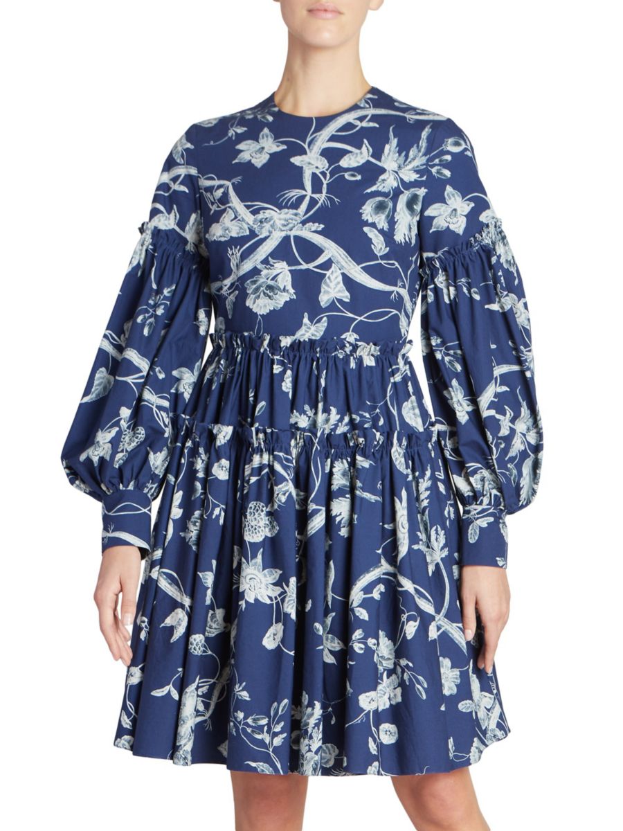 Объемное мини-платье Офелия Erdem, цвет Ophelia Vine Indigo
Объемное мини-платье Офелия Erdem, цвет Ophelia Vine Indigo