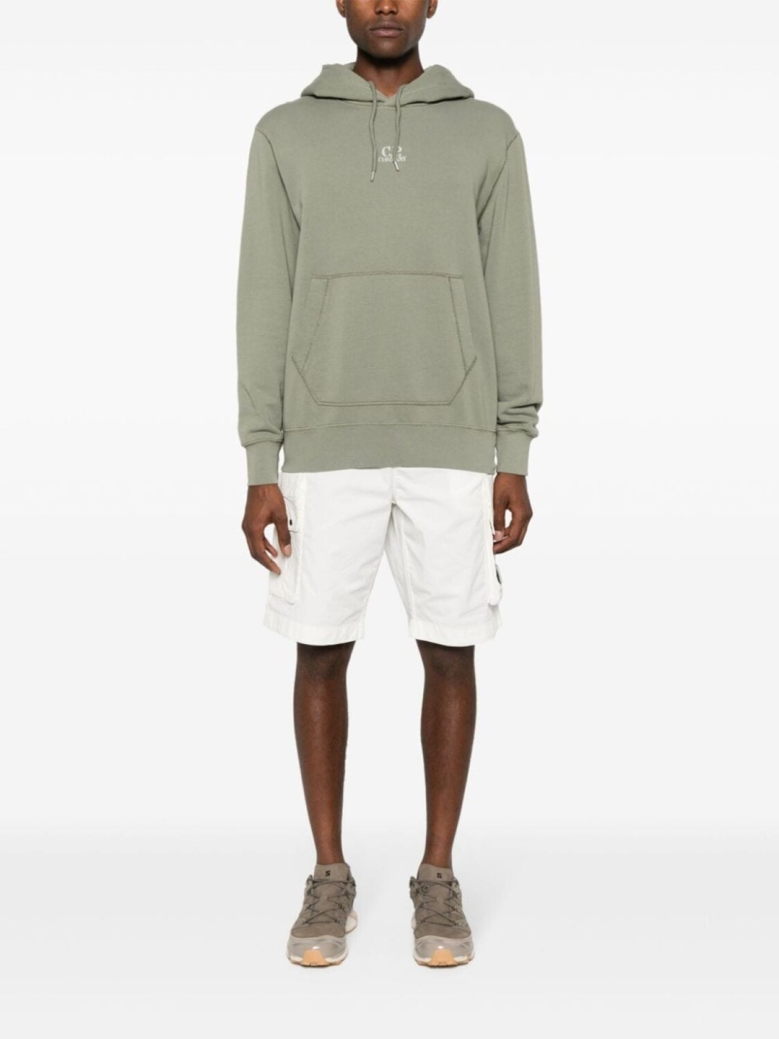 Хлопковая толстовка с капюшоном и логотипом CP Company C.P. Company, зеленый
Хлопковая толстовка с капюшоном и логотипом CP Company C.P. Company, зеленый