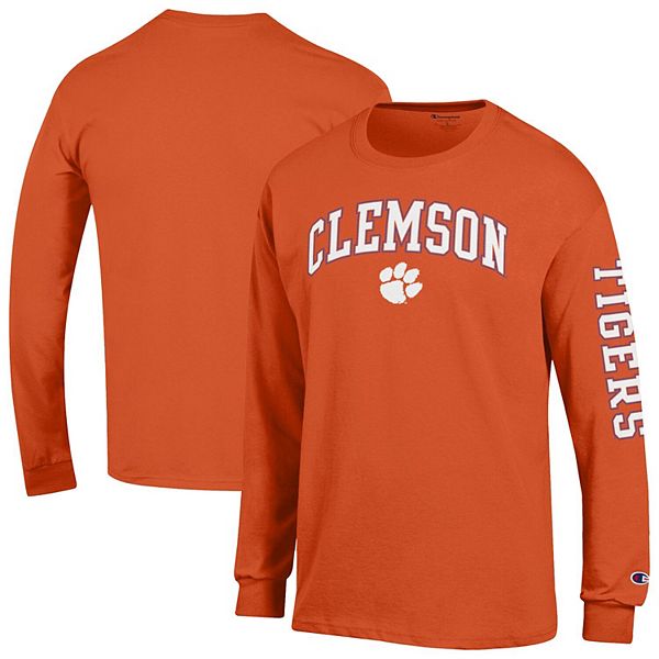 Мужская оранжевая футболка с длинным рукавом Clemson Tigers Arch Over Logo 2-Hit Champion
Мужская оранжевая футболка с длинным рукавом Clemson Tigers Arch Over Logo 2-Hit Champion