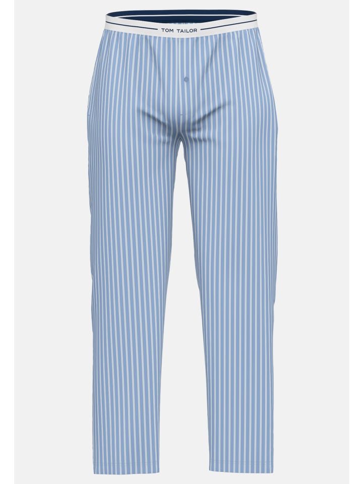 Tom Tailor Длинные брюки Dakota в синюю полоску со светлыми полосками
Tom Tailor Длинные брюки Dakota в синюю полоску со светлыми полосками