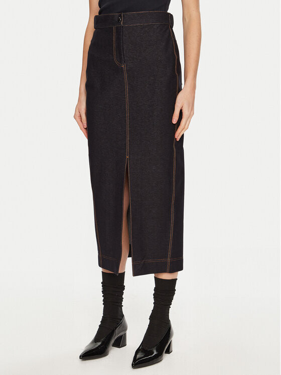 Джинсовая юбка стандартного кроя Max Mara Leisure, синий
Джинсовая юбка стандартного кроя Max Mara Leisure, синий