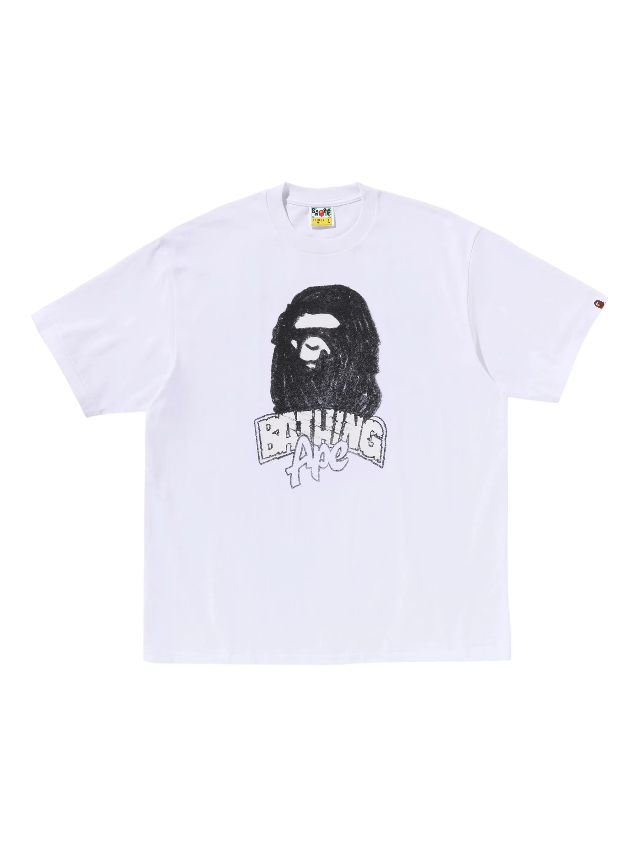 Футболка с графичным принтом A Bathing Ape, белый
Футболка с графичным принтом A Bathing Ape, белый