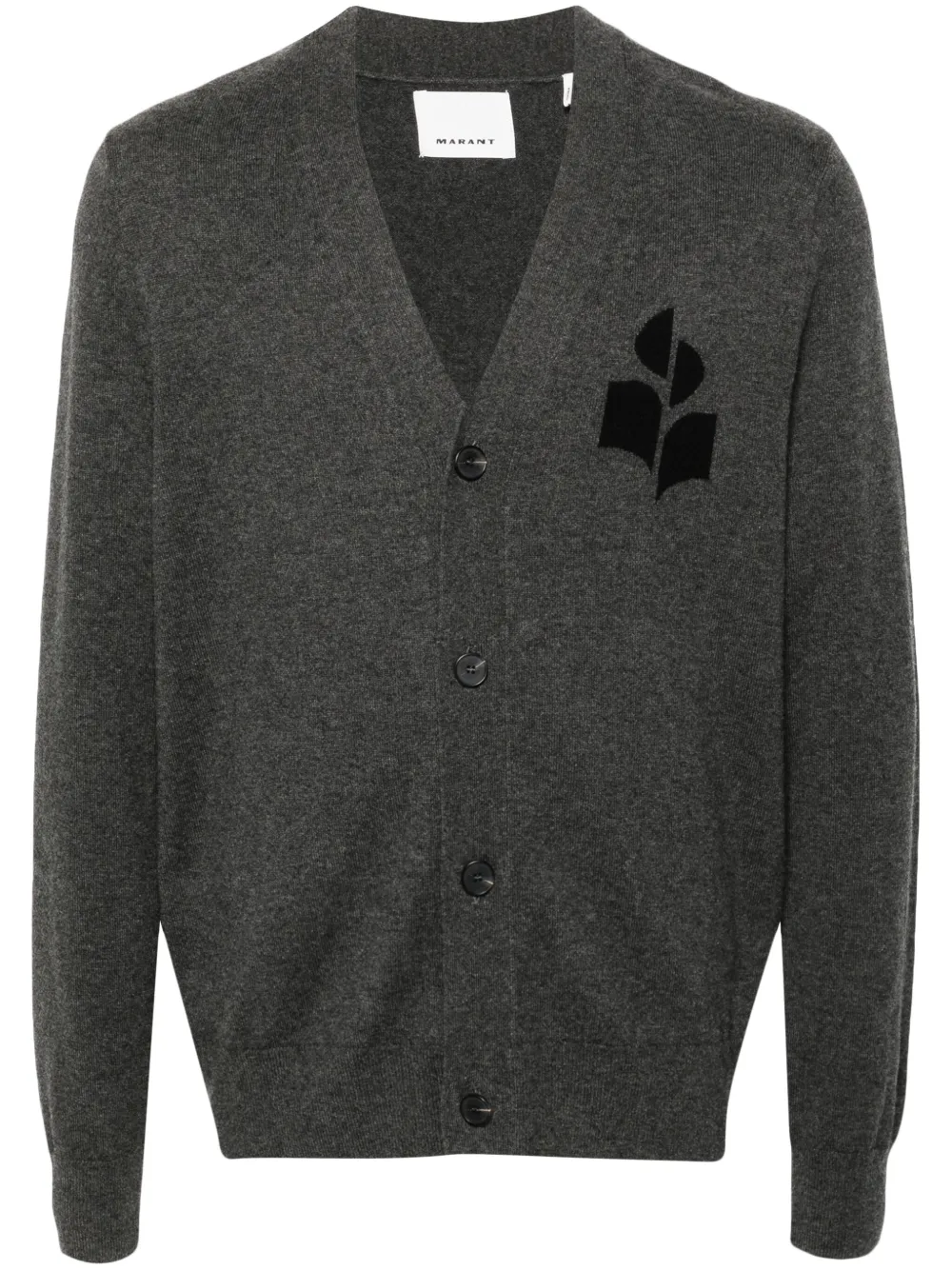 Кардиган с логотипом MARANT, серый
Кардиган с логотипом MARANT, серый