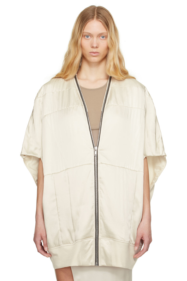 Голливудская стеганая кожаная куртка-бомбер с рельефными швами Rick Owens, цвет dinge
Голливудская стеганая кожаная куртка-бомбер с рельефными швами Rick Owens, цвет dinge