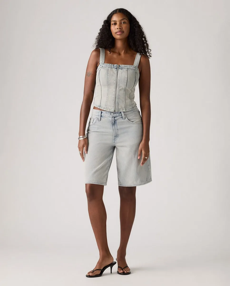 Короткие джинсы-бермуды для женщин Baggy Dad Jort Levi's, светло-серый
Короткие джинсы-бермуды для женщин Baggy Dad Jort Levi's, светло-серый