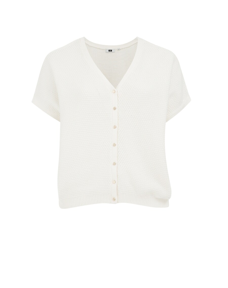 Вязаный кардиган WE Fashion, белый
Вязаный кардиган WE Fashion, белый