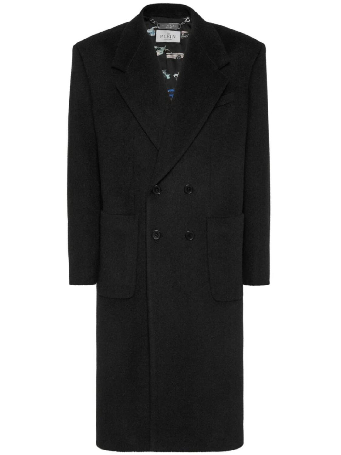 Войлочное пальто Philipp Plein, черный
Войлочное пальто Philipp Plein, черный
