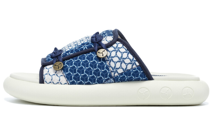 Шлепанцы мужские синие Li-Ning 1990 
Шлепанцы мужские синие Li-Ning 1990