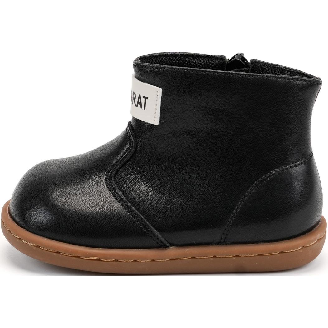 Детские кожаные ботинки для дошкольников QINUOSHU, черный
Детские кожаные ботинки для дошкольников QINUOSHU, черный