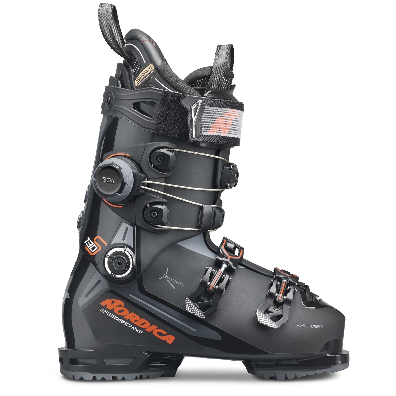 Горнолыжные ботинки Nordica Speedmachine 3 130 C, черный/антрацит/красный
Горнолыжные ботинки Nordica Speedmachine 3 130 C, черный/антрацит/красный