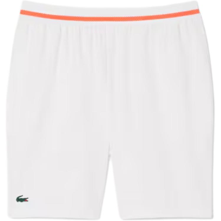 Шорты теннисные Novak Djokovic LACOSTE, белый/красный
Шорты теннисные Novak Djokovic LACOSTE, белый/красный