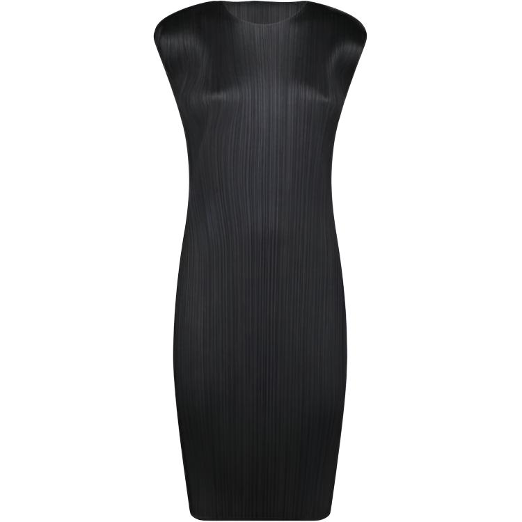 Pleats Please июль плиссированное платье без рукавов мини ISSEY MIYAKE, черный
Pleats Please июль плиссированное платье без рукавов мини ISSEY MIYAKE, черный