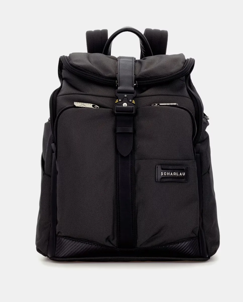 Рюкзак из темно-серой ткани Scharlau, темно-серый
Рюкзак из темно-серой ткани Scharlau, темно-серый