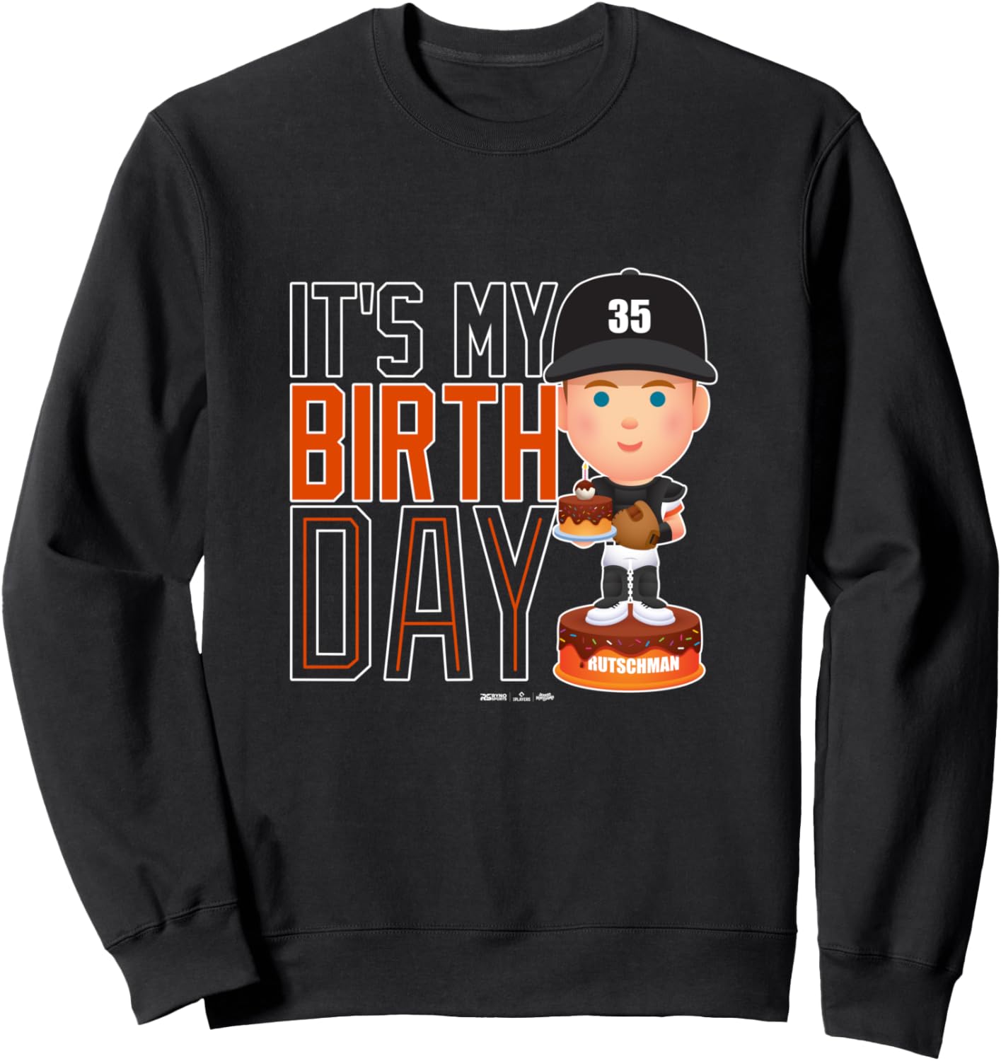 Толстовка с изображением Эдли Рутшмана, игрока бейсбольной команды Балтимора, в честь его дня рождения (MLBPA) Ryno Sports, черный
Толстовка с изображением Эдли Рутшмана, игрока бейсбольной команды Балтимора, в честь его дня рождения (MLBPA) Ryno Sports, черный