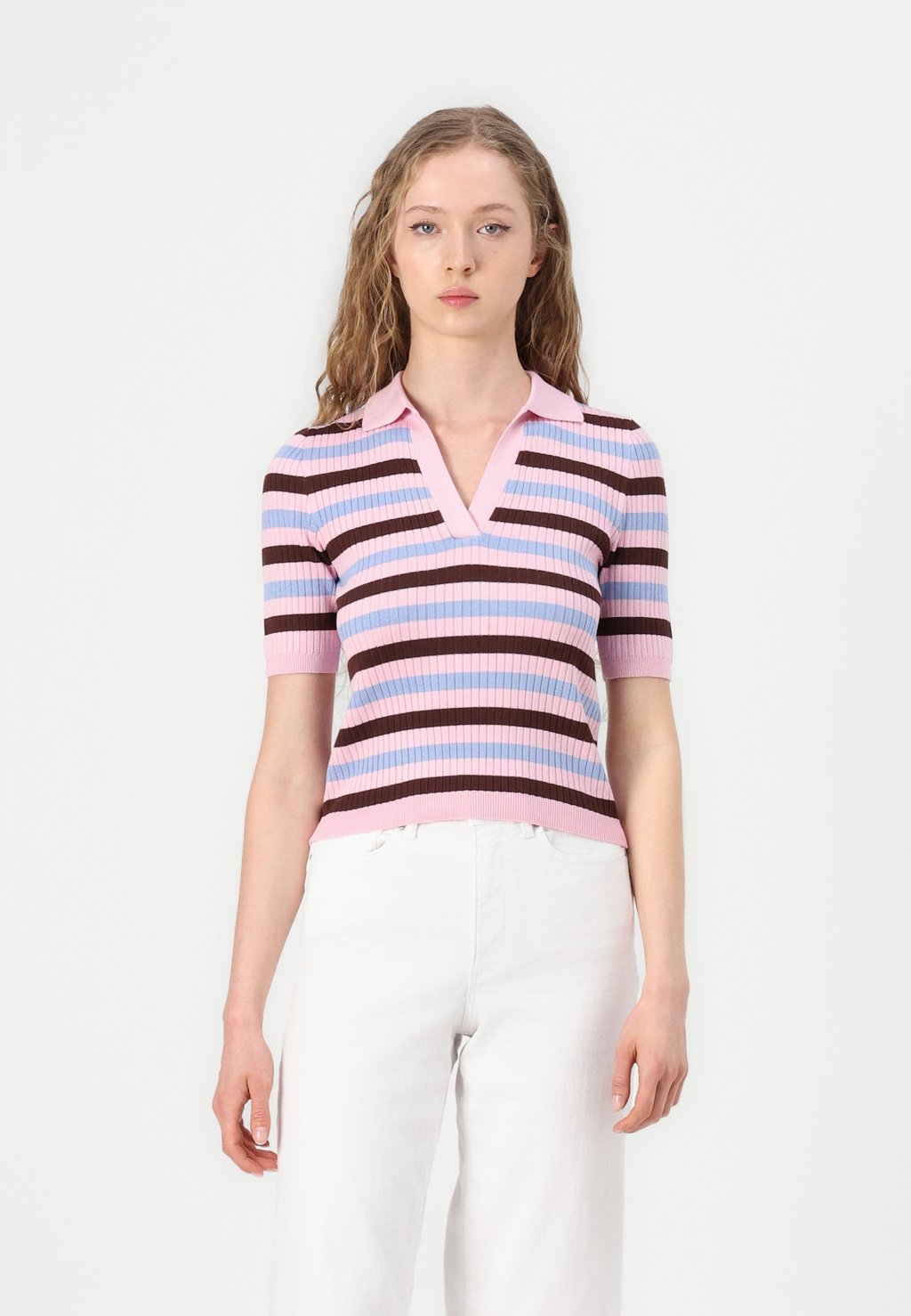 Рубашка поло ONLKAYA ONLY, розовый 
Рубашка поло ONLKAYA ONLY, розовый