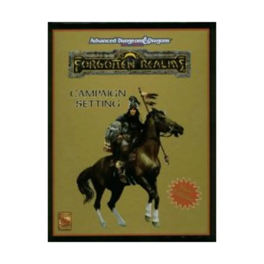 Бокс-сет Forgotten Realms Campaign Setting (2nd Edition, 1st Printing), Forgotten Realms - Box Sets & Miscellaneous
Бокс-сет Forgotten Realms Campaign Setting (2nd Edition, 1st Printing), Forgotten Realms - Box Sets & Miscellaneous