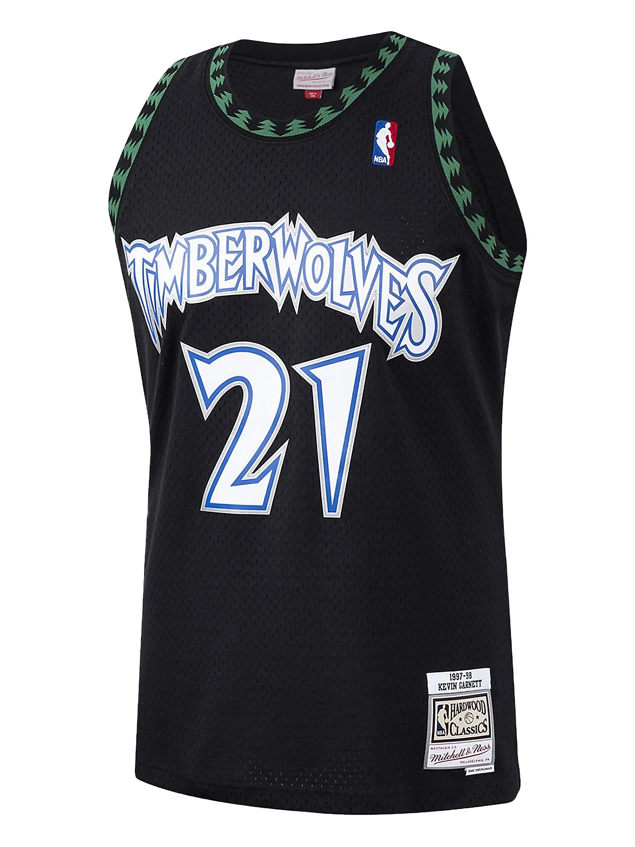 Топ Minnesota Timberwolves Alternate Kevin Garnett из коллаборации с NBA Swingman Mitchell & Ness, черный
Топ Minnesota Timberwolves Alternate Kevin Garnett из коллаборации с NBA Swingman Mitchell & Ness, черный