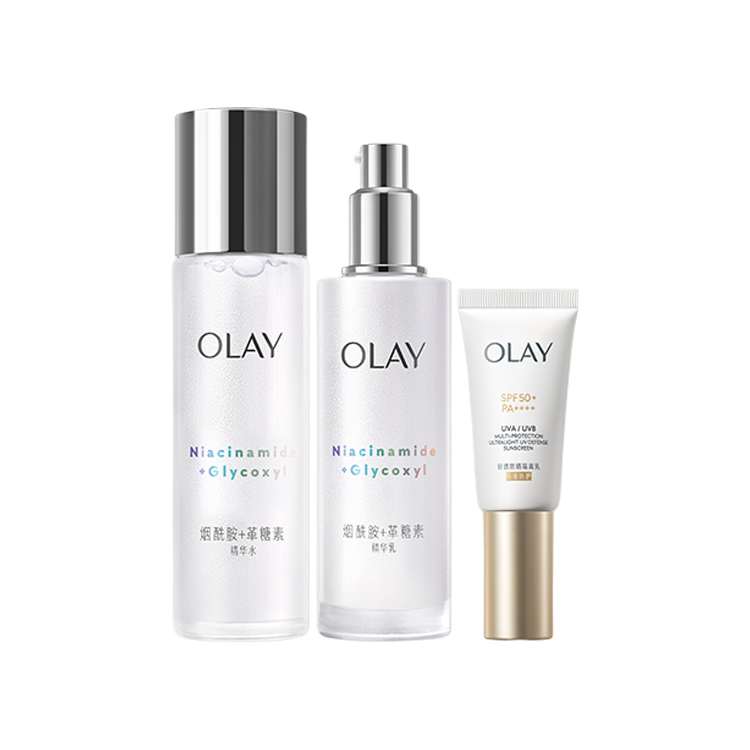 Olay Ультрастойкий отбеливающий лосьон с солнцезащитой набор средств для ухода за кожей успокаивающий увлажняющий 150мл+100мл+30мл
Olay Ультрастойкий отбеливающий лосьон с солнцезащитой набор средств для ухода за кожей успокаивающий увлажняющий 150мл+100мл+30мл