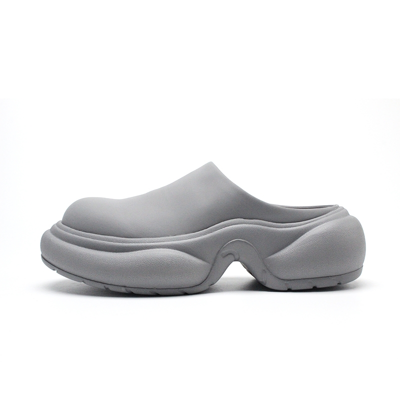 CHAOSHU Мужские серые противоскользящие тапочки с закрытым носком, цвет Gray
CHAOSHU Мужские серые противоскользящие тапочки с закрытым носком, цвет Gray