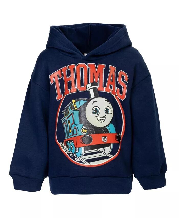 Детский пуловер с капюшоном для маленьких мальчиков Tank Engine Thomas & Friends, синий
Детский пуловер с капюшоном для маленьких мальчиков Tank Engine Thomas & Friends, синий