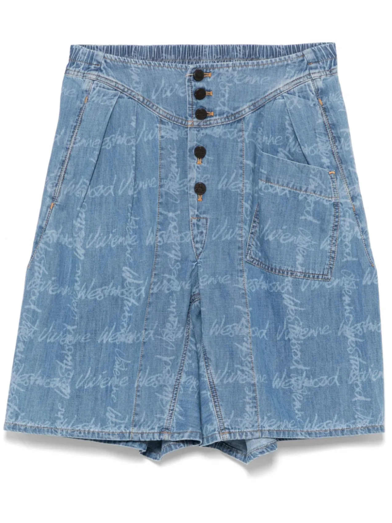 Vivienne Westwood шорты-бермуды Romario, синий
Vivienne Westwood шорты-бермуды Romario, синий