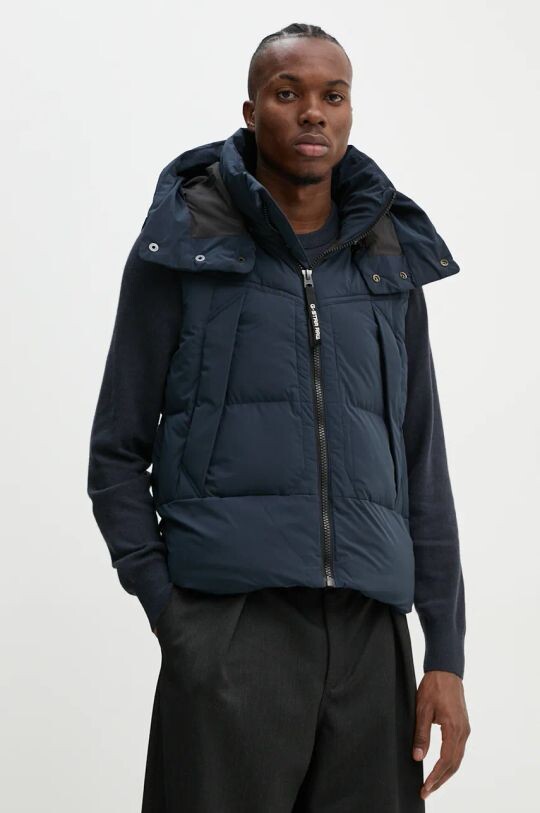 Жилет G-Star Raw, темно-синий
Жилет G-Star Raw, темно-синий