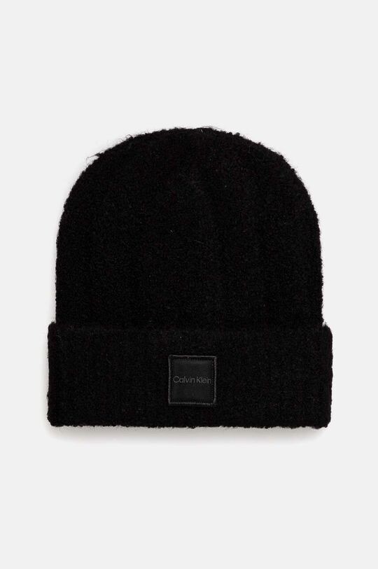 Шапка из смесовой шерсти Calvin Klein, черный
Шапка из смесовой шерсти Calvin Klein, черный