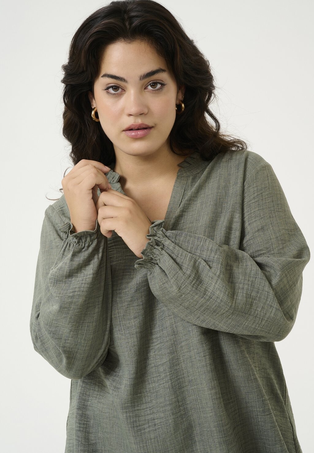 Блуза OLINA Kaffe Curve, серый
Блуза OLINA Kaffe Curve, серый