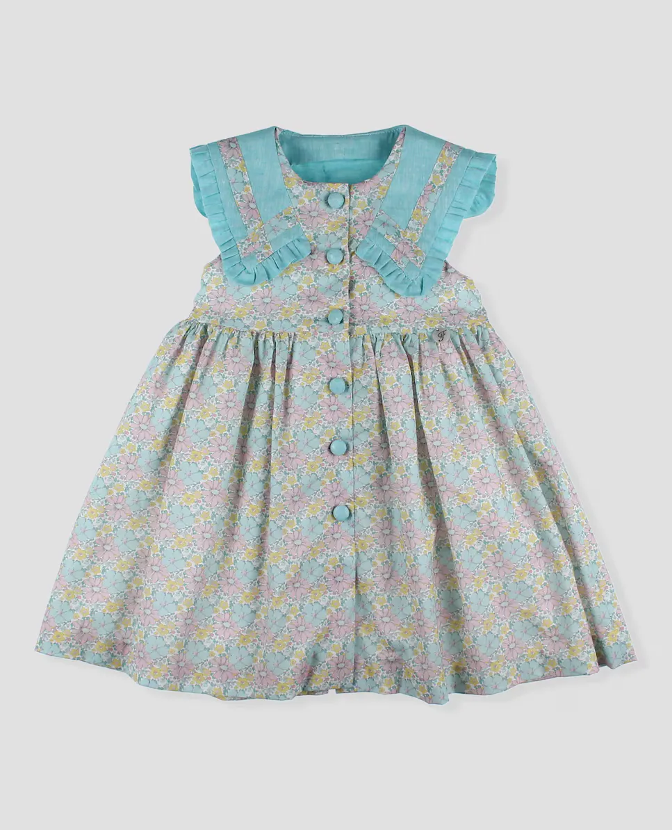 Платье для девочки-цветочницы с бантом сзади Foque, бирюзовый
Платье для девочки-цветочницы с бантом сзади Foque, бирюзовый