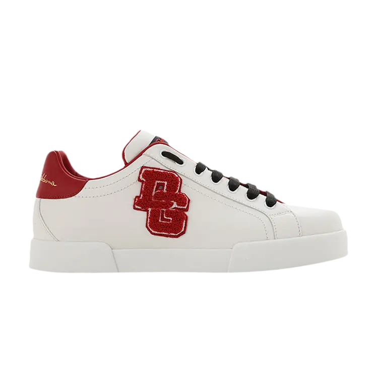 Кроссовки Dolce & Gabbana Portofino 'White Red', белый 
Кроссовки Dolce & Gabbana Portofino 'White Red', белый