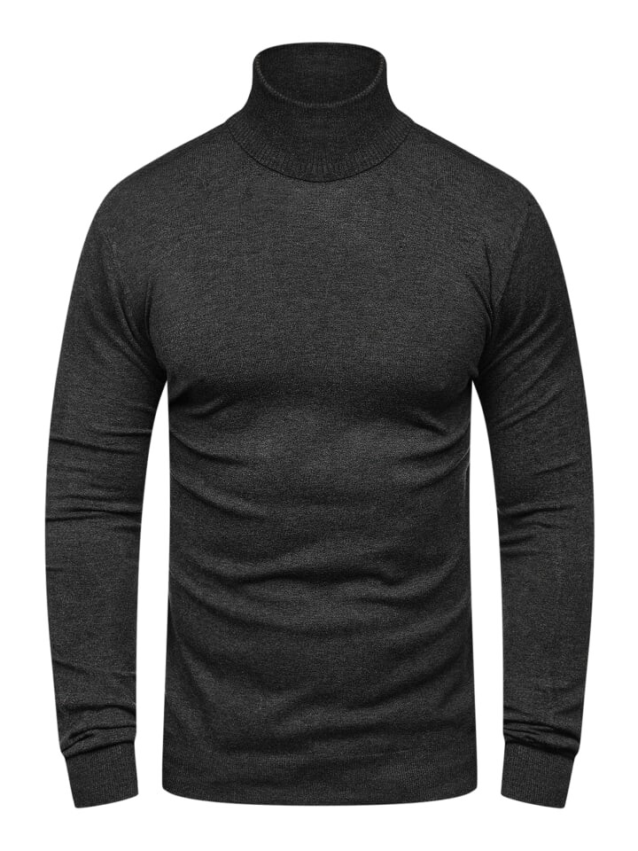 Пуловер behype Rollkragen TIBERIUS, темно-серый
Пуловер behype Rollkragen TIBERIUS, темно-серый