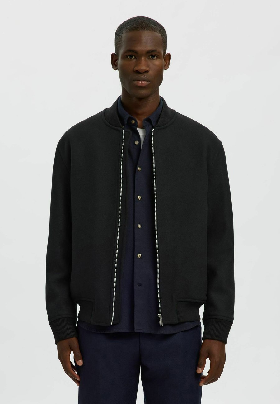 Куртка Selected Homme Bomber Jacket, Black
Куртка Selected Homme Bomber Jacket, Black