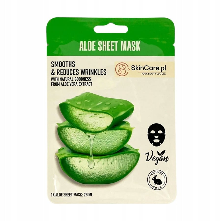 SKINCARE Beauty Ritual SPA Aloe Face Mask в листах, 26 мл
SKINCARE Beauty Ritual SPA Aloe Face Mask в листах, 26 мл