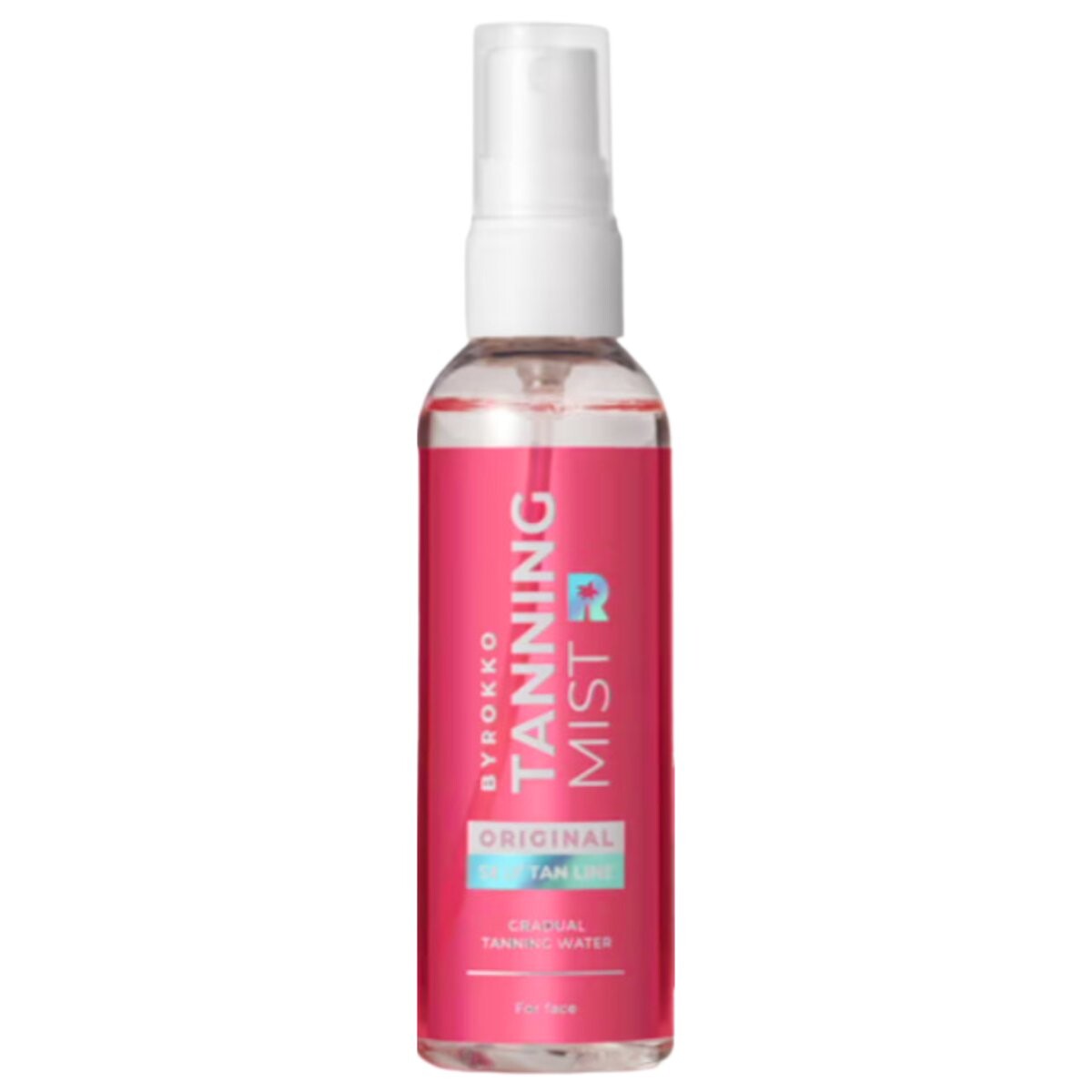Byrokko, Strawberry Tanning Mist, спрей-автозагар для лица, 100 мл
Byrokko, Strawberry Tanning Mist, спрей-автозагар для лица, 100 мл