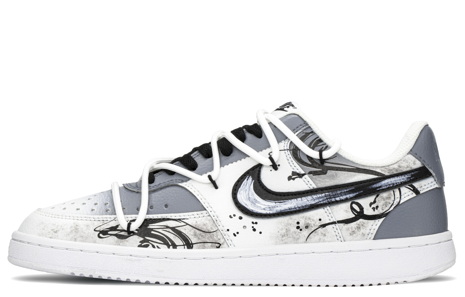 Кроссовки для скейтборда Court Vision 1 мужские низкие черный/синий Nike
Кроссовки для скейтборда Court Vision 1 мужские низкие черный/синий Nike