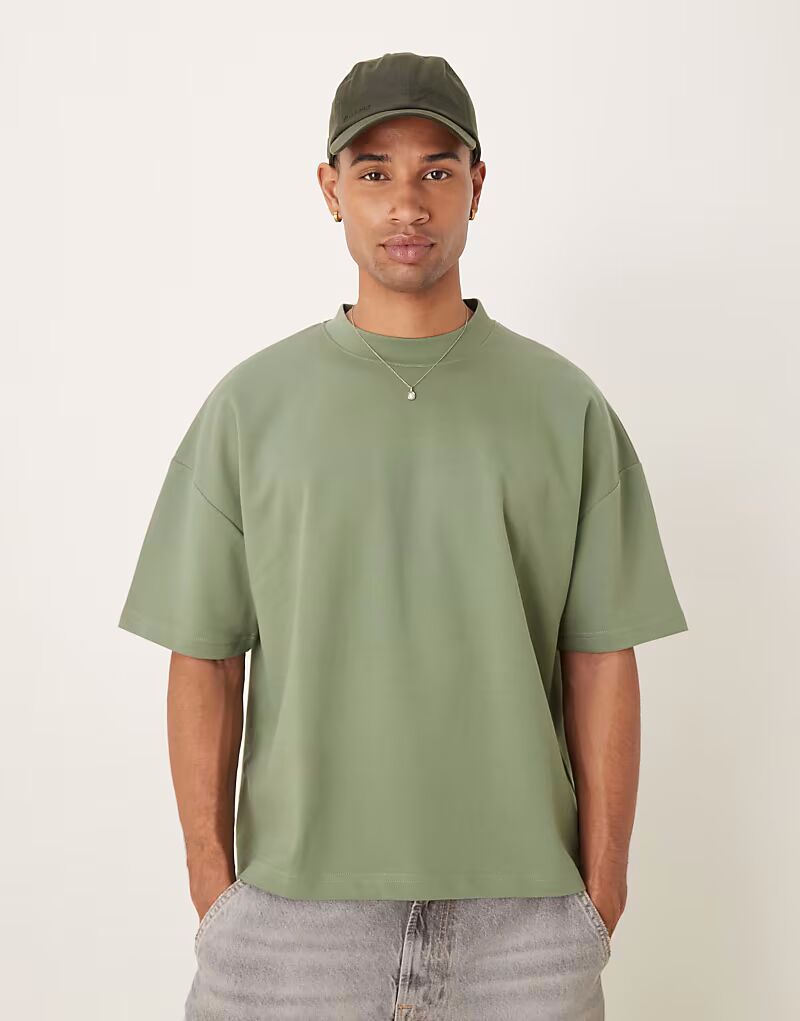 Футболка свободного кроя breathMAX из смеси шалфейного хлопка с заниженной линией плеч Asos Design, Зеленый, Футболка свободного кроя breathMAX из смеси шалфейного хлопка с заниженной линией плеч Asos Design
Футболка свободного кроя breathMAX из смеси шалфейного хлопка с заниженной линией плеч Asos Design, Зеленый, Футболка свободного кроя breathMAX из смеси шалфейного хлопка с заниженной линией плеч Asos Design