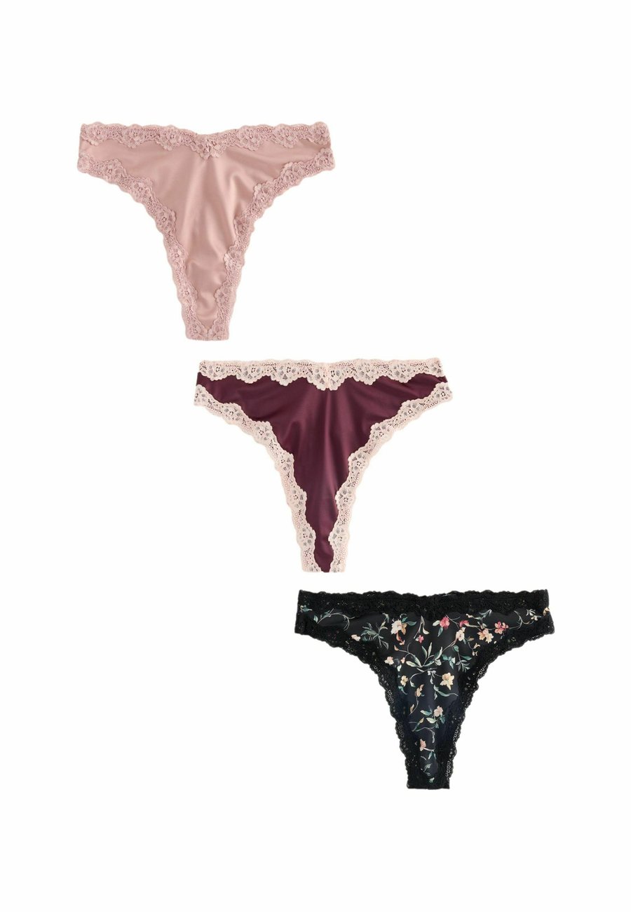 Трусы Next 3 PACK, Pink Berry Black Floral/Pink
Трусы Next 3 PACK, Pink Berry Black Floral/Pink