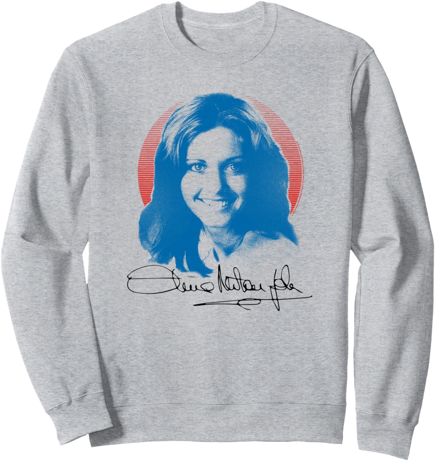 Ретро-толстовка с автографом Оливии Ньютон-Джон, серая Olivia Newton-John
Ретро-толстовка с автографом Оливии Ньютон-Джон, серая Olivia Newton-John