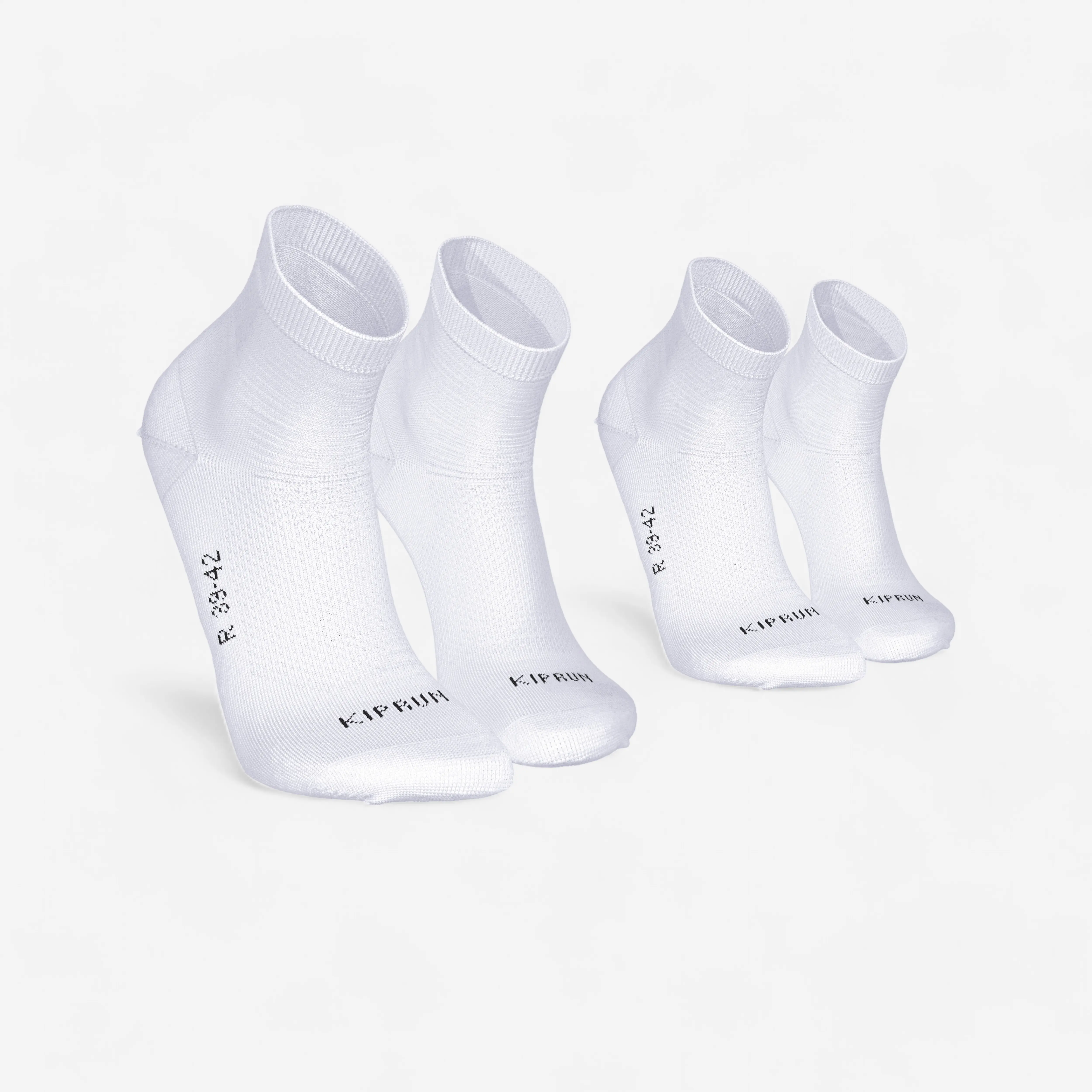 Женские тонкие быстросохнущие носки Kiprun RUN500 2 пары
Женские тонкие быстросохнущие носки Kiprun RUN500 2 пары