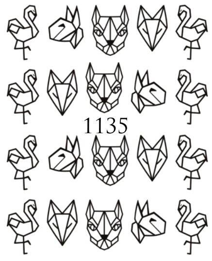 Водные наклейки для ногтей - №1135, Raisin
Водные наклейки для ногтей - №1135, Raisin