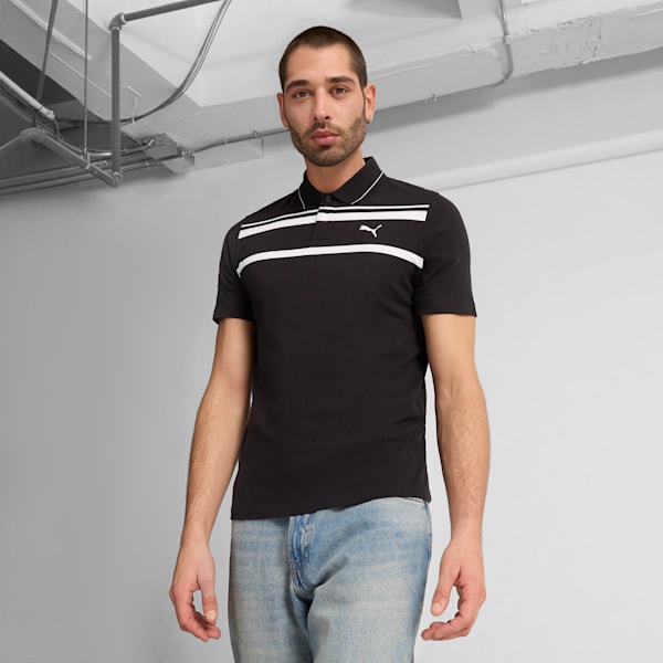 Мужская рубашка-поло Puma Elevated Essentials, черный
Мужская рубашка-поло Puma Elevated Essentials, черный