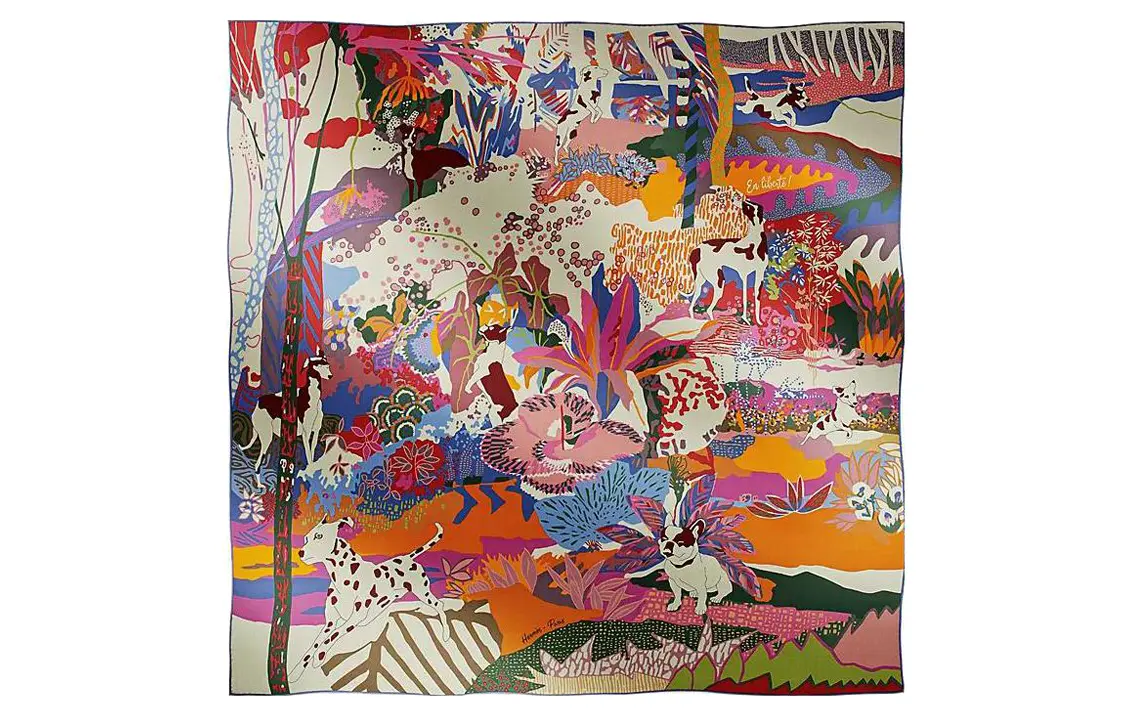 HERMES Шаль En Liberte женская разноцветная, Multicolor
HERMES Шаль En Liberte женская разноцветная, Multicolor