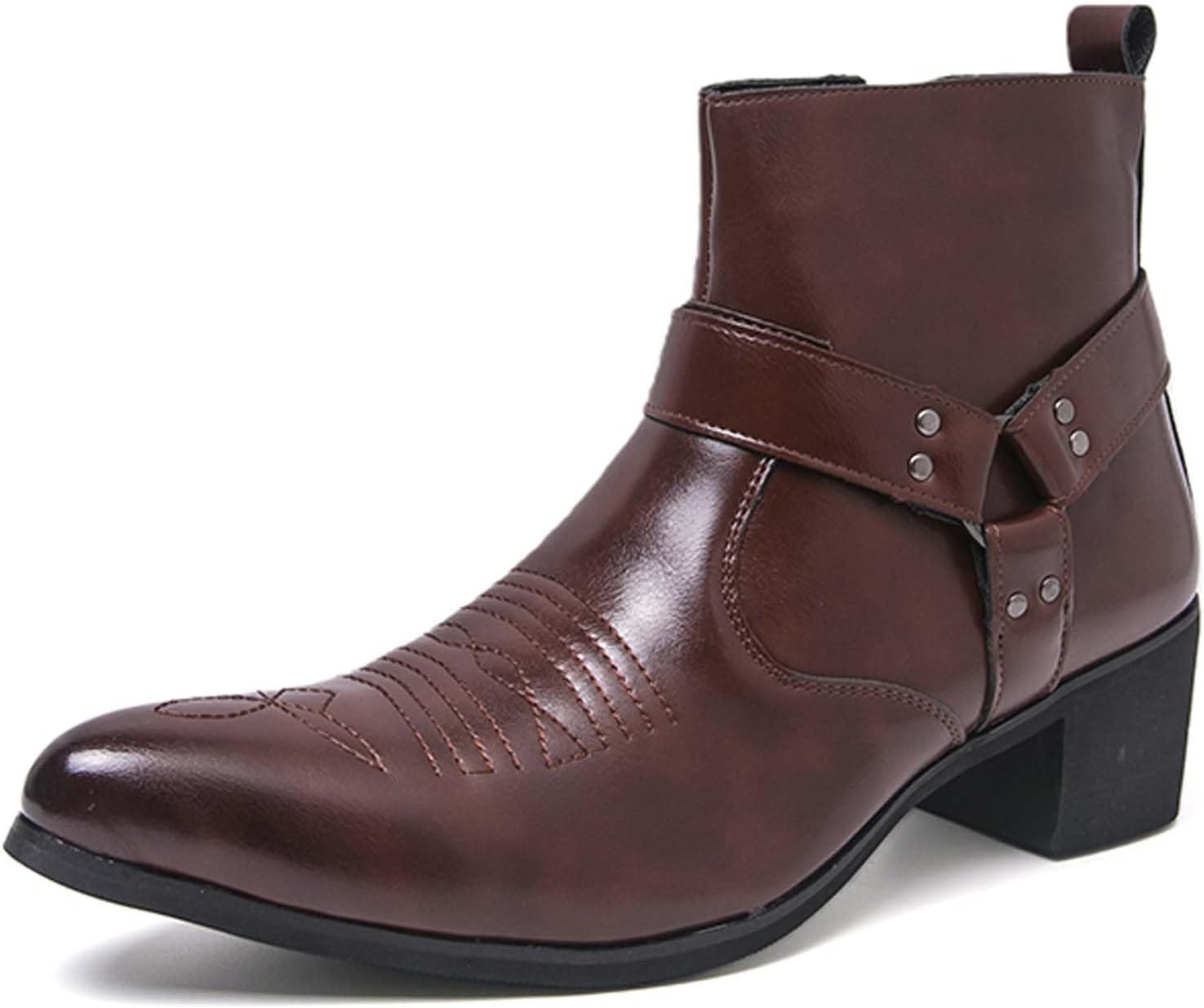 Мужские ботинки Челси Модные заостренные повседневные деловые формальные ботинки Противоскользящие для ходьбы Офисные Униформа Свадебные банкеты Церковные костюмы Платья Высокие кожаные туфли Generic, коричневый
Мужские ботинки Челси Модные заостренные повседневные деловые формальные ботинки Противоскользящие для ходьбы Офисные Униформа Свадебные банкеты Церковные костюмы Платья Высокие кожаные туфли Generic, коричневый