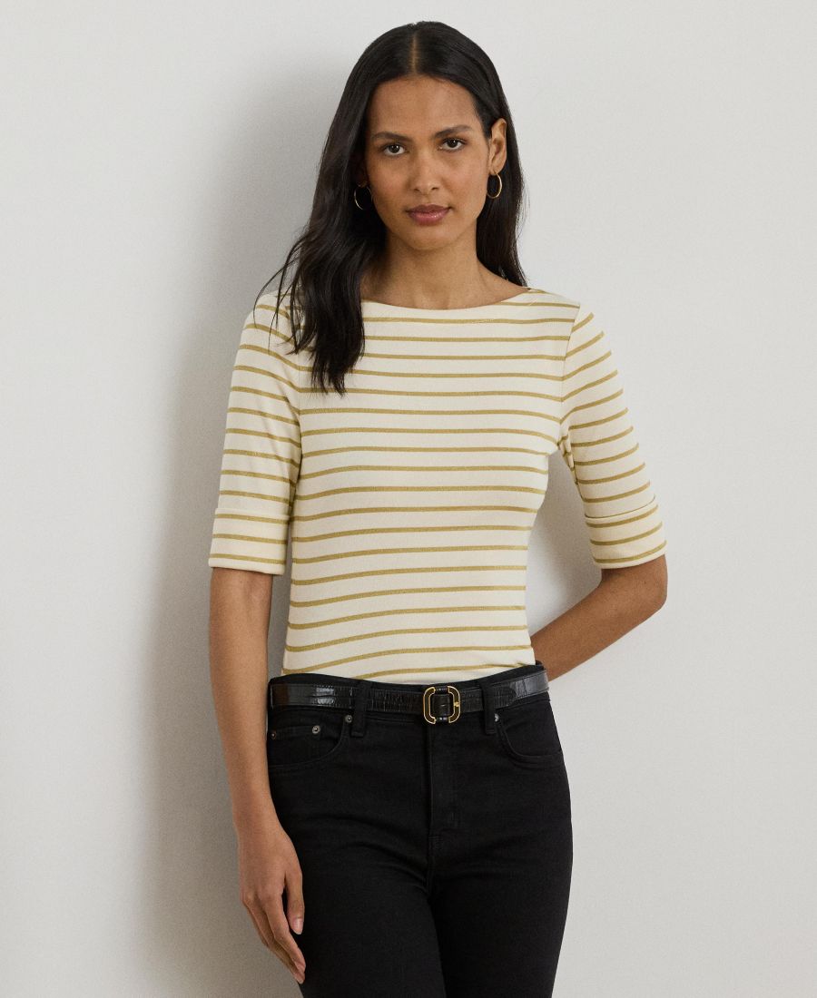 Женская полосатая футболка с вырезом-лодочкой, размеры P/XS-XXL Lauren Ralph Lauren, Mascarpone Cream/gold Metallic, Золотой, Женская полосатая футболка с вырезом-лодочкой, размеры P/XS-XXL Lauren Ralph Lauren, Mascarpone Cream/gold Metallic
Женская полосатая футболка с вырезом-лодочкой, размеры P/XS-XXL Lauren Ralph Lauren, Mascarpone Cream/gold Metallic, Золотой, Женская полосатая футболка с вырезом-лодочкой, размеры P/XS-XXL Lauren Ralph Lauren, Mascarpone Cream/gold Metallic
